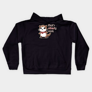 That's Ottery Cool - Punny Japanese Otter Kids Hoodie